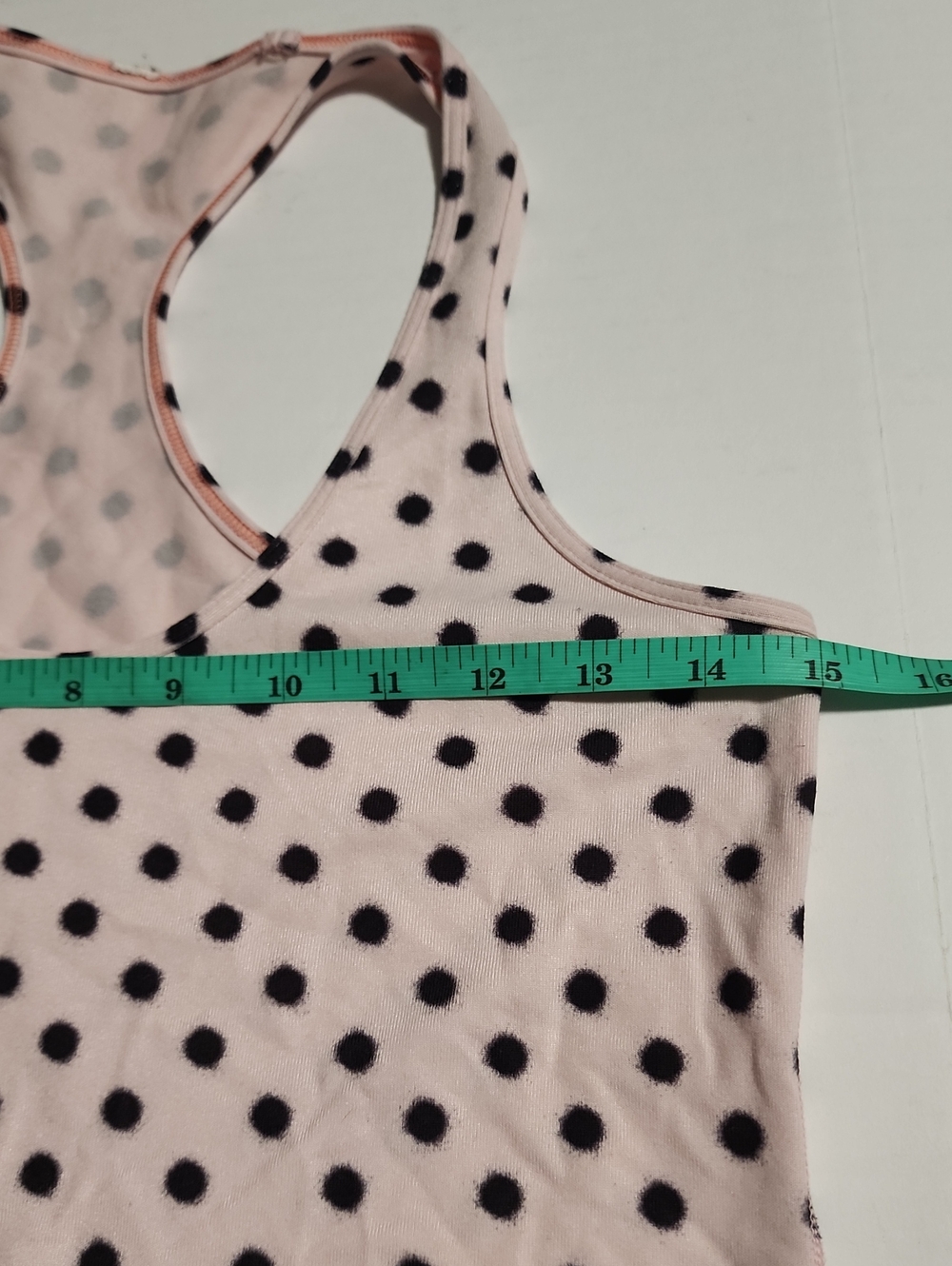 Lululemon Cool Racerback High Noon Dot Blush Quartz / Black - Picture 7 of 8